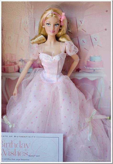 Barbie Birthday Wishes, Birthday Wishes Barbie, Aesthetic Barbie, Birthday Barbie, Barbie Pictures, Barbie Collector Dolls, Barbie Cartoon, Barbie Core, Pink Things