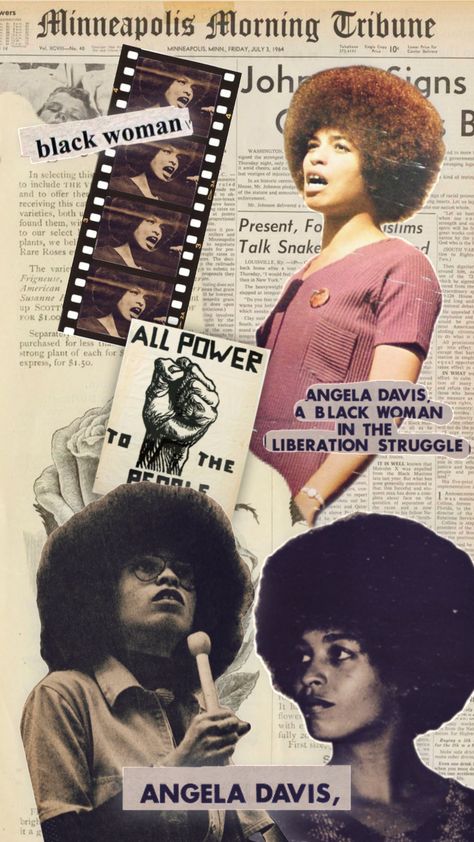 Ballroom Aesthetic, Black Academia, Black American Culture, Unapologetically Black, Angela Davis, African American Culture, Black Knowledge, Black Femininity, Power To The People