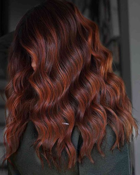 Deep Copper Hair Color Dark Auburn, Pinkish Brown Hair, Hair Color Ideas 2023, Dark Red Hair Color Ideas, Deep Auburn Hair, Ruby Red Hair, Copper Hair Dark, Light Red Hair, Pretty Red Hair