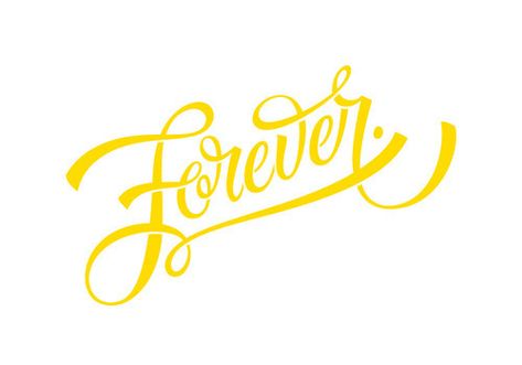 Typeverything.com Forever by Jess Wong #calligraphy #lettering #wong #jess #forever Forever Logo, Inspiration Typographie, Typography Love, Type Treatments, Beautiful Typography, Nice Pictures, Types Of Lettering, Calligraphy Letters, Silhouette Cameo Projects