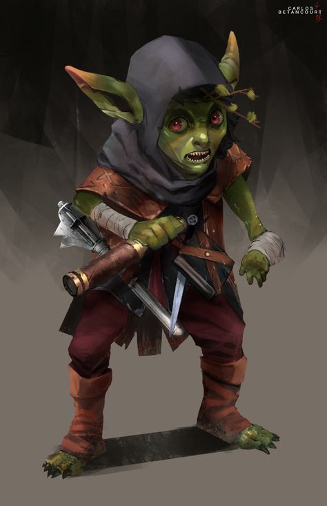 Goblin Art, Pathfinder Character, Dnd Races, Pirate Art, Paintings And Drawings, Fantasy Races, Dungeons And Dragons Characters, Dnd Art, Dungeons And Dragons Homebrew