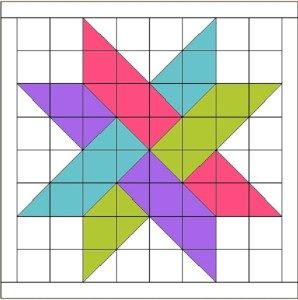 Star Quilt Pattern, Painted Barn Quilts, Quilting Blocks, Barn Quilt Designs, Quilt Modernen, Half Square Triangle Quilts, Barn Quilt Patterns, Star Quilt Blocks, Star Quilt Patterns