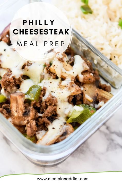 Cheesesteak Meal Prep, Clean Meal Prep, Sandwich Ideas, Low Carb Meal Prep, Healthy Lunch Meal Prep, Low Carb Meal, Dinner Meal Prep, Easy Healthy Meal Prep, Work Meals