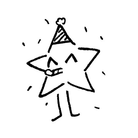 party star pfp/tattoo design Cute Star Doodles, Simple Sketch Ideas Doodles, How To Draw Stars, Star Pfp Aesthetic, Cute Star Drawing, And Symbol, Party Doodles, Doodle Pfp, Simple Pfp