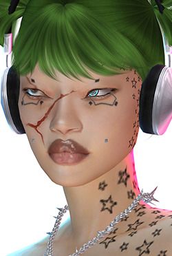 Forehead Tattoo, Masc Fem, Facial Scars, Cc Patreon, Broken Doll, Cc Sims, Ts4 Cc, The Sims, More Fun