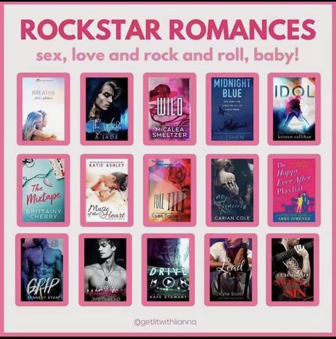 Rockstar Romance Books, Kylie Scott, Rockstar Romance, Kate Stewart, Reading List Challenge, Recommended Books To Read, Book Suggestions, Reading Challenge, Chapter Books