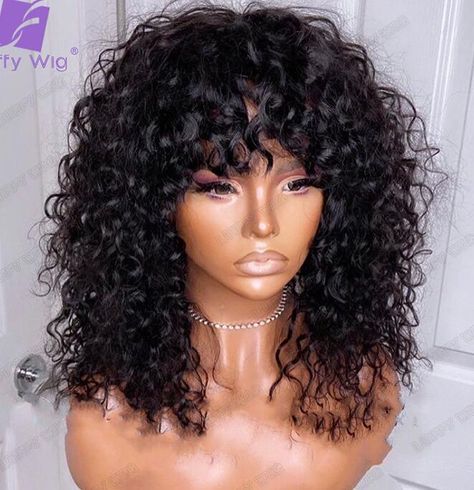 Bob Riccio, Blond Ombre, Top Wig, Makeup Tip, Curly Bob Wigs, Short Curly Wigs, Curly Human Hair Wig, Human Virgin Hair, Wig With Bangs