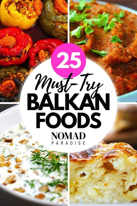 25 Balkan Foods That Will Leave You Wanting More Balkan Food Recipes, Balkan Breakfast, Balkan Cuisine, Balkan Recipes, Slavic Doll, Balkan Food, Alkaline Vegan, Bbq Menu, Recipe Icon