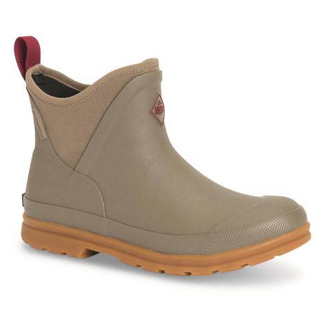 Muck Women's Originals Waterproof Rubber Ankle Boots - 718891, Rubber & Rain Boots at Sportsman's Guide Womens Work Boots, Platform Chelsea Boots, Boot Companies, Muck Boots, Work Boots, On Off, Kid Shoes, Rubber Rain Boots, Rain Boots