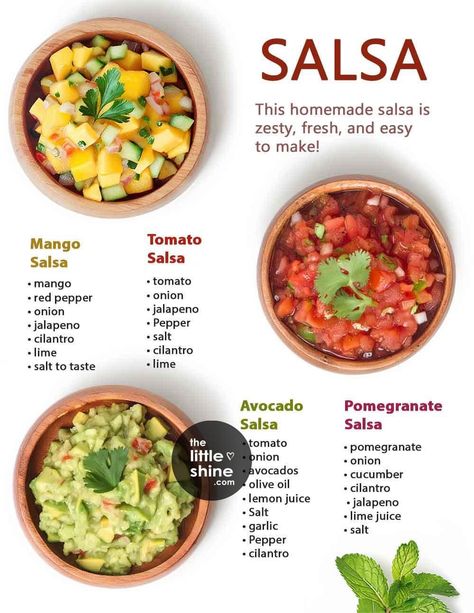 Blood Sugar Recipes, Dip For Nachos, Different Sauces, Salsa Recipes, Sugar Recipes, Homemade Sauce Recipes, Fruit Salsa, Tasty Recipes Videos, Quick Recipes Snacks