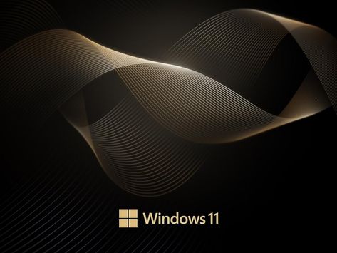 Background For Windows, Gold Wallpaper 4k, Wave Background, Windows Wallpaper, Waves Background, Gold Waves, Black Windows, Wallpaper Gallery, Gold Wallpaper