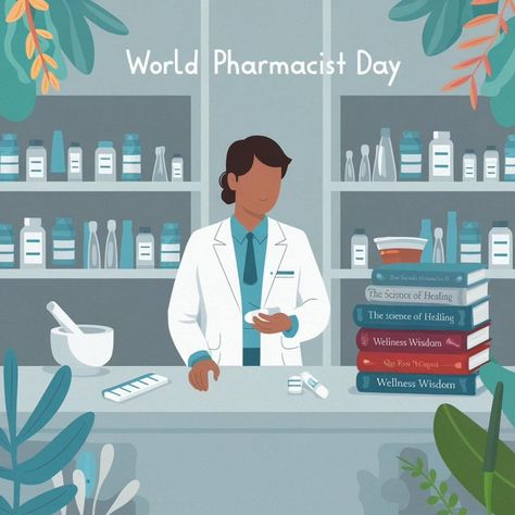 "Happy #WorldPharmacistDay! 🎉 Today, we celebrate the unsung heroes of healthcare who ensure our well-being through their expertise in medicine. 📚💊 Whether you're a pharmacist or a health-conscious reader, knowledge is power! Reading about health and wellness empowers us to make informed choices and appreciate the critical role pharmacists play in our lives. Let's keep learning, growing, and supporting those who keep us healthy! 🌿✨ #PharmacyLife #ReadToEmpower #HealthcareHeroes #starhospi... World Pharmacist Day, Keep Learning, Unsung Hero, Health Conscious, Knowledge Is Power, Critical Role, Pharmacist, Well Being, Our Life