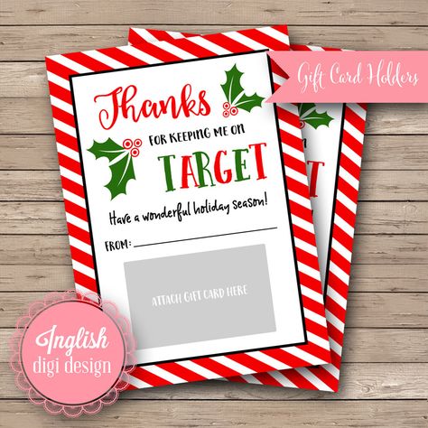 Printable 5x7 Holly Gift Card Holders, Merry Christmas, Happy Holidays, Teacher's Gifts - Holly Jolly Christmas - INSTANT DOWNLOAD by inglishdigidesign on Etsy https://www.etsy.com/listing/493180851/printable-5x7-holly-gift-card-holders Employee Holiday Gifts, Coffee Gift Card Holder, Gift Card Holder Printable, Coffee Gift Card, Holiday Gift Card Holders, Coffee Gifts Card, Thanks A Latte, Christmas Gift Card Holders, Printable Gift Cards