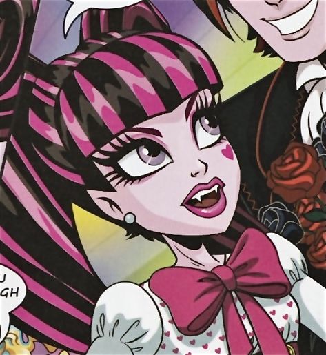 Valentine Monster High, Kieran Valentine, Match Pfp, Monster High Art, High Art, Monster High, Hair, Pink