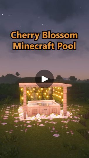 645K views · 27K reactions | How to build Cherry Blossom Minecraft Pool🍒  🏠 Addons Maker  #minecraft #mam #addonsmaker #minecraftpe #minecraftbuilder #minecraftbuilding #minecraftmemes #minecraftideas | AddOns Maker Minecraft Cherry Blossom Roof, Blossom Tree Minecraft House, Decorations For Minecraft, Mc Builds Cute, Cherry Blossom House Decor Minecraft, Cherry Blossom Gazebo Minecraft, Cherry Blossom Decor Minecraft, Cherry Minecraft Ideas, Cherry Blossom Bedroom Minecraft