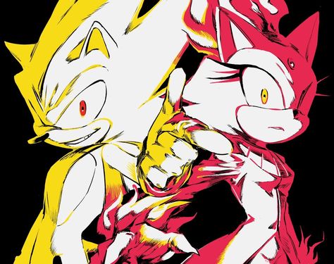 Bookmarks / X Super Shadow, How To Draw Sonic, Raw Art, Sonic X, Sonic Heroes, Super Sonic, Sonic Funny, Sonic Fan Characters, Sonic Franchise