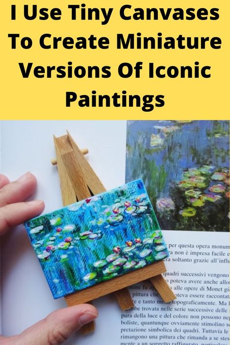 Miniature Paintings Ideas, How To Paint Miniatures, Mini Art Projects, Miniature Acrylic Paintings, Miniature Painting Tutorial, Miniature Painting Techniques, Small Animal Paintings, Tiny Art Ideas, Mini Art Drawings