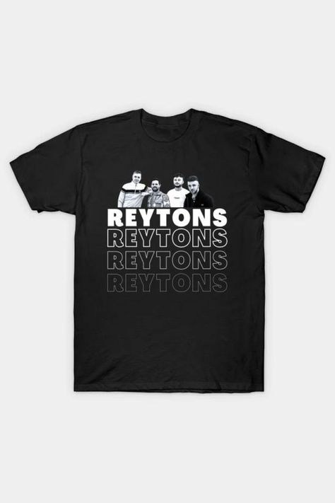 "Image of a  Reytons rock band t-shirt featuring bold graphic design, perfect for music enthusiasts." Love For Music, Music Merch, Band Merchandise, Rock On, Rock Style, Rock Band, The Scene, Black T Shirt, Rock Bands