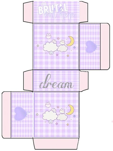 Printable Paper Toys Templates, Papercraft Templates Printables, Paper Toy Printable, Box Template Printable, Make Your Own Paper, Packaging Template Design, Paper Box Template, Hello Kitty Crafts, Paper Dolls Diy