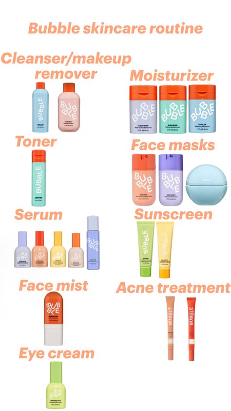 Skin Care For Kids, Skincare For Kids, Bubble Skin Care, Bubble Skincare, Skin Care Products, Skincare Routine, Care Products, For Kids, Skin Care