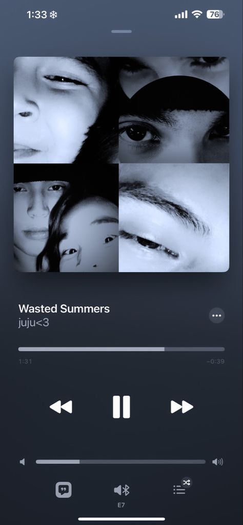 #juju<3 #songs #musicaesthetic #blueaesthetic #songaesthetic #wastedsummers #jujuWastedSummers