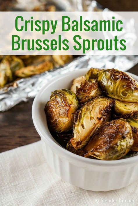 Balsamic Brussels Sprouts, Weight Watchers Vegetarian, Balsamic Brussel Sprouts, Slender Kitchen, Fall Vegan Recipes, Dietrich Bonhoeffer, Sprout Recipes, Brussels Sprouts Recipe, Roasted Brussel Sprouts