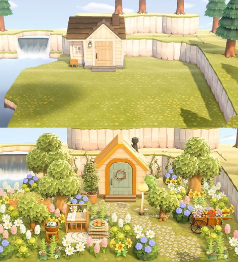 Acnh Awkward Spaces, Acnh Pashmina, Ac Villager, Acnh Spring, Cottage Core Animal Crossing, Cottagecore Animal Crossing, Acnh Cottagecore, Forest Core, Acnh Design