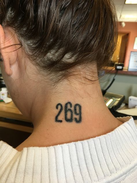 269 life  #veganink #calf269 #totalanimalliberation 269 Tattoo, Vegan Tattoos, Vegan Tattoo, Ear Tattoo, Behind Ear Tattoo, I Tattoo, Tatting, Tattoo Ideas, Branding