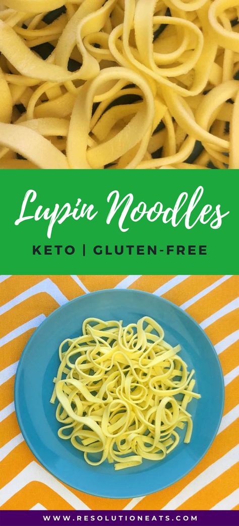 Recipes With Lupin Flour, Lupin Flour, Keto Pasta Recipe, Keto Noodles, Pasta Dough Recipes, Low Carb Noodles, Italian Diet, Best Healthy Diet, Keto Beef Recipes