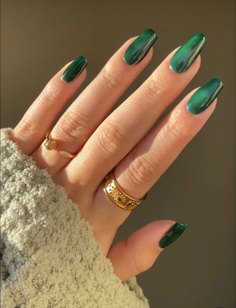 Greenish Blue Nails, Coloured Tip Nails, Colour Tip Nails, Summer Manicure, Tip Nails, Soft Summer, Turquoise Color, Nail Tips, Nail Colors