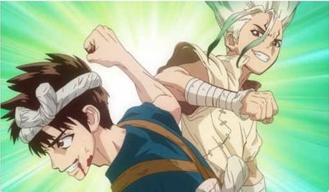 Dr. Stone Chrome, Anime Sites, Dark Stories, Evil Villains, Stone World, Good Morning World, Dr Stone, Science Fiction, New World