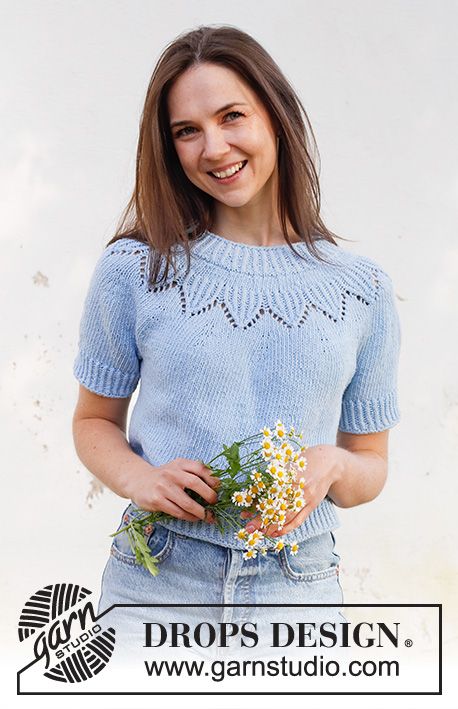 Echo Mountain Top / DROPS 230-19 - Free knitting patterns by DROPS Design Echo Mountain, Basic Cardigan, Crochet Diagram, Crochet Squares, Mountain Top, Free Knitting Pattern, Drops Design, Lace Patterns, Lace Pattern