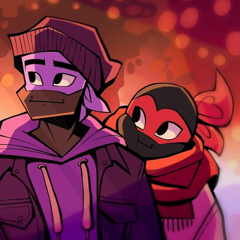 Cute Rottmnt Fanart, Rottmnt Tattoo, Mikey And Donnie Rottmnt, Rottmnt Donnie And Mikey, Rottmnt Halloween, Rottmnt Donnie Fanart, Rottmnt Funny, Rottmnt Movie, Mikey Rottmnt