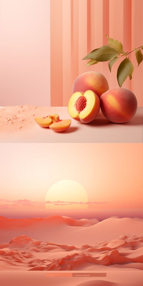 A few soothing pictures for your #moodboard and #inspiration. A warm sunset. Peaches still life Peach Product Photography, Peach Photoshoot, Peach Pallette, Peaches Still Life, Soothing Pictures, Peach Sunset, Warm Sunset, Color Board, Colour Board