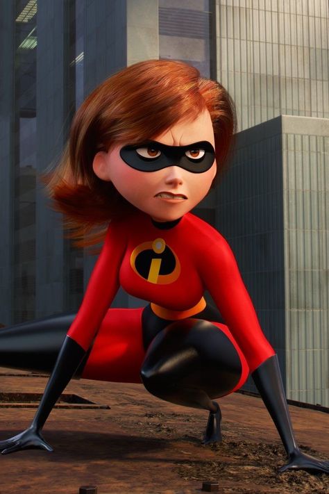 From Pixar’s Incredibles II (2019) Incredibles Wallpaper, The Incredibles 2004, Mrs Incredible, Disney Incredibles, Incredibles 2, Disney Pixar Movies, Pixar Characters, Images Disney, Film D'animation