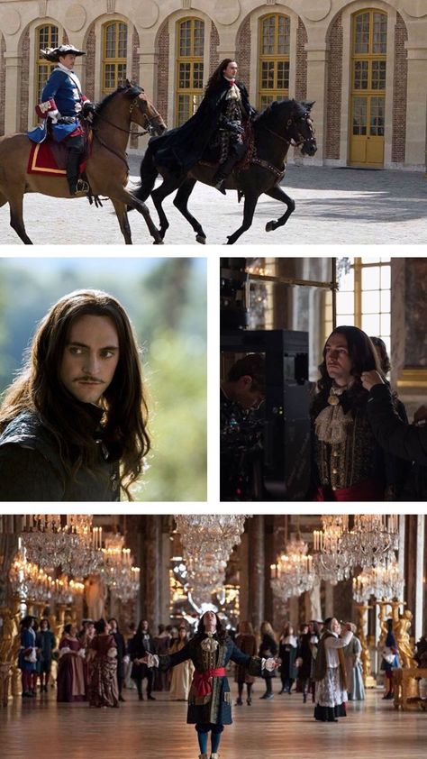 George Blagden as Louis XIV 🌞 in Versailles Versailles Bbc, Louis Xiv Versailles, Versailles Series, Versailles Tv Series, George Blagden, Fav Characters, Louis Xiv, Marie Antoinette, Music Tv