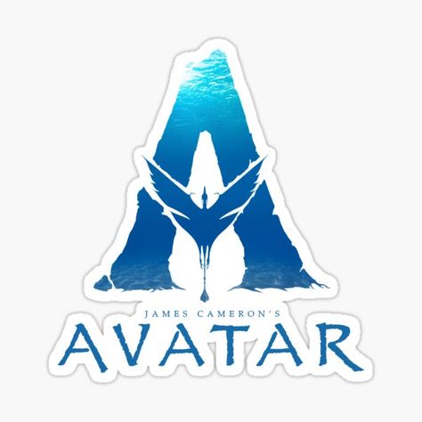 Pandora Stickers | Redbubble Avatar Pandora Doodles, Way Of Water Avatar, Water Avatar, Avatar Stickers, Avatar Logo, Avatar Tattoo, Disney Stickers, Blue Avatar, Avatar The Way Of Water