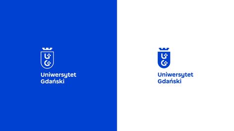 University of Gdańsk logo (2021) - Fonts In Use University Identity Design, University Branding Visual Identity, Institution Logo, Modular Grid, University Logo, Gdansk, Identity Logo, Identity Design, Visual Identity