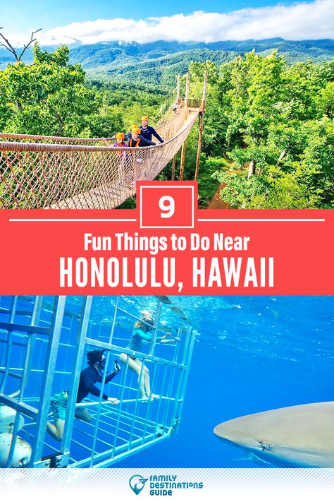 Dreaming about a family vacation to Honolulu, Hawaii and looking for things to do and places to visit nearby? We’re FamilyDestinationsGuide, and we’re here to help: Discover the best things to do near Honolulu - so you get memories that last a lifetime! #honolulu #honoluluthingstodo #honoluluwithkids #honoluluactivities #nearhonolulu Honolulu Hawaii Honeymoon, What To Do In Honolulu Hawaii, Things To Do In Hawaii Honolulu, Honolulu Hawaii Things To Do In, Things To Do In Honolulu Hawaii, Honolulu Hawaii Vacation, Chicken Hawaiian, Things To Do In Honolulu, Visiting Honolulu