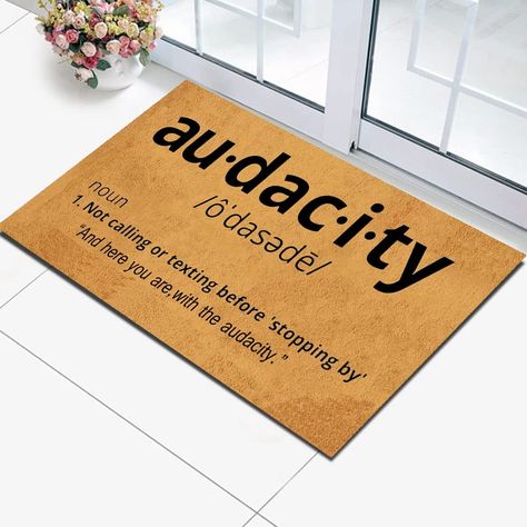 Funny Front Door Mats, Funny Mats Doormats, Funny Doormats Hilarious Welcome Mats, Come Back With A Warrant Door Mat, Unwelcome Mat Doormats, Rude Door Mats, Bedroom Mat, Bedroom Mats, Indoor Mat