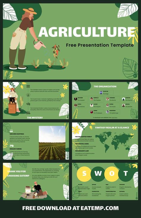 Agriculture 13 Agriculture Powerpoint Template, Agriculture Presentation, Agriculture Poster, Presentation Slides Design, Presentation Design Layout, Powerpoint Free, Proposal Design, Portland Timbers, Slides Design