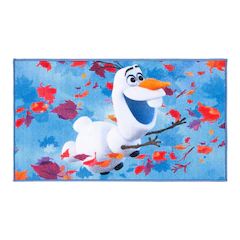 Disney's Frozen 2 Olaf Blue/Orange Area Rug By Safavieh Frozen Bedroom Decor, Disney Rug, Kids Flooring, Disney Frozen 2, Bedroom Playroom, Orange Area Rug, Floor Covering, Frozen 2, Kids' Room