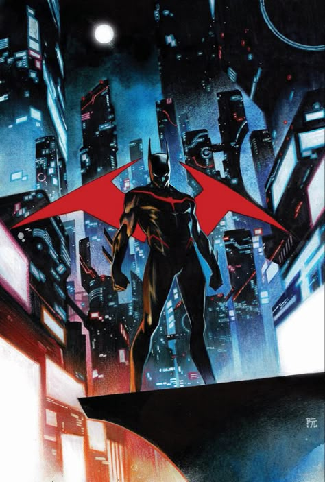 Batman Beyond Terry, Art Dc Comics, Terry Mcginnis, Gothic 1, Neo Gothic, Univers Dc, Batman Artwork, Batman Wallpaper, Arte Dc Comics