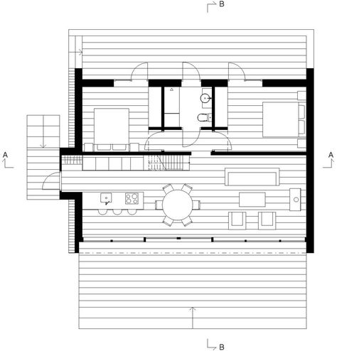 Earth Bag Homes, One Level Homes, Sea Resort, Small House Floor Plans, Architectural Floor Plans, Tiny House Floor Plans, Micro House, Cabin Plans, Cabins And Cottages