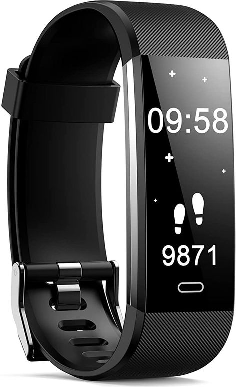 Livikey Fitness Tracker, IP67 Waterproof Fitness Watch with Heart Rate Sleep Monitor, Pedometer, Calorie Counter, 14 Sports Mode Activity Tracker for Women Men Fitness Band Watch, Heartbeat Monitor, Fitness Smart Watch, Data Tracking, Fitbit Watch, Medicine Storage, Step Counter, Fitness Trackers, Calorie Counter