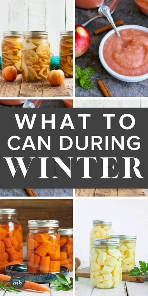 Winter Canning Ideas, Canning For Winter, Things To Can In The Winter, Best Things To Can For Winter, Canning For A Year, Preserving Food Ideas, Things To Can And Preserve, Best Things To Can, Food Preservation Recipes