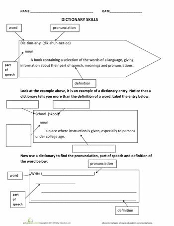 Worksheets: Dictionary Skills Classy Library, Better Vocabulary, Dictionary Activities, 8th Grade History, Dictionary Skills, Dictionary Entry, Teaching Secondary, Library Skills, Teaching Vocabulary