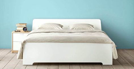 Askvoll Bed, Ikea Catalog, Ikea Bed, Apartment Style, Wooden Bed, Bedroom Inspo, Interior Furniture, Small Apartments, Girl Room