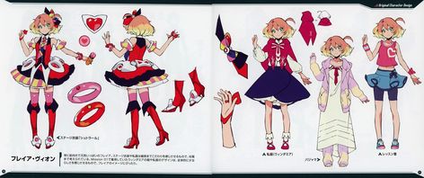 Macross Delta Vol. 1. UPC 4934569361356. This is from the 40Pg. booklet, that came with the Blu ray. Chisato Mita Character design 2. Freyja Wion Chisato Mita, Macross Delta Freyja, Freyja Wion, Macross Delta, Macross Anime, Design Sheet, Macross Frontier, Female Character Design, Anime Outfits