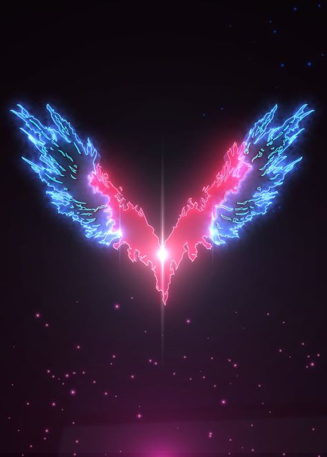 Wallpaper - 9GAG Devil May Cry, A Heart, Neon